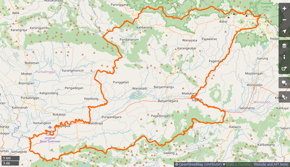 Peta Kerawanan Banjarnegara